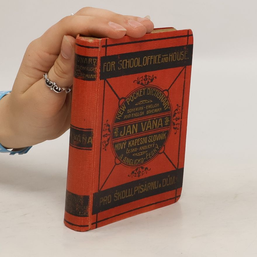 Jan Váňa New Pocket Dictionary of the English and Bohemian languages