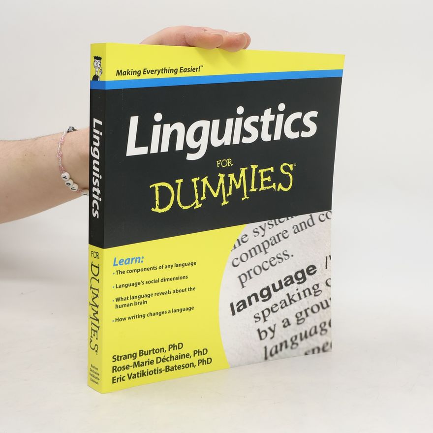 Eric Vatikiotis-Bateson Linguistics For Dummies