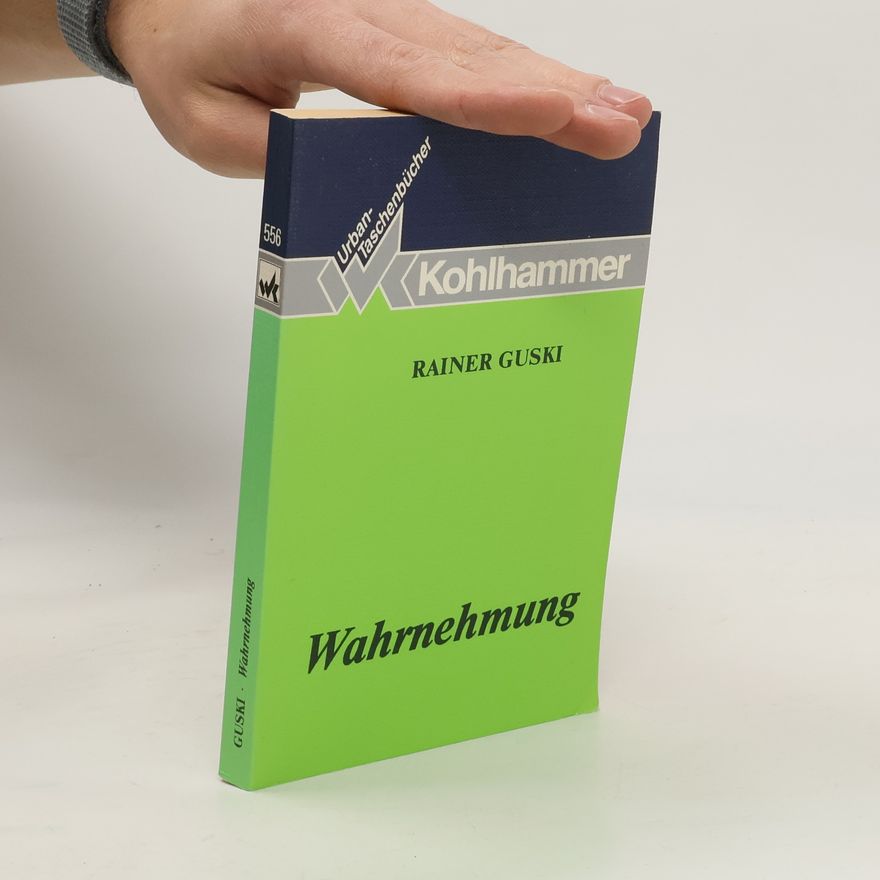 Rainer Guski Grundriss der Psychologie
