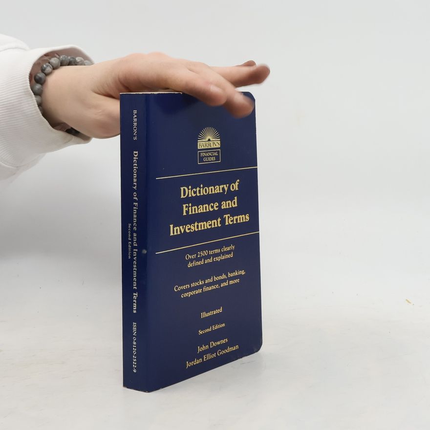 Jordan Elliot Goodman Dictionary of finance and investment terms