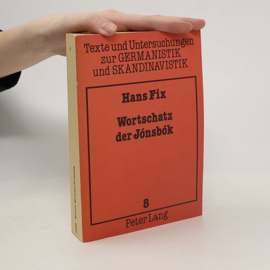 Hans Fix Wortschatz der Jónsbók