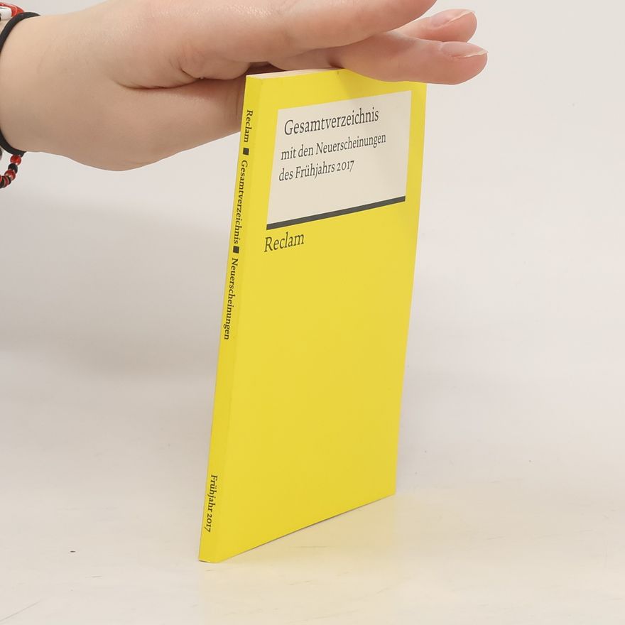 Autorenkollektiv Gesamtverzeichnis mit den Neuerscheinungen des Frühjahrs 2017