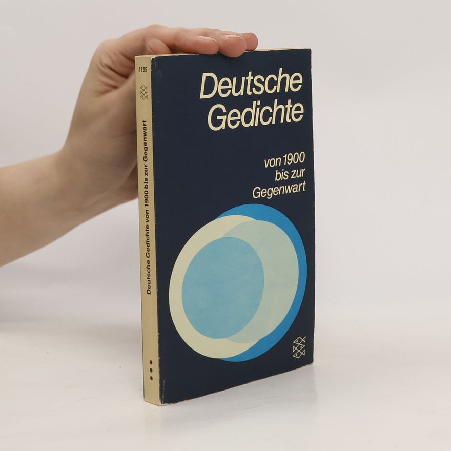 Fritz Pratz Deutsche Gedichte von 1900 bis zur Gegenwart