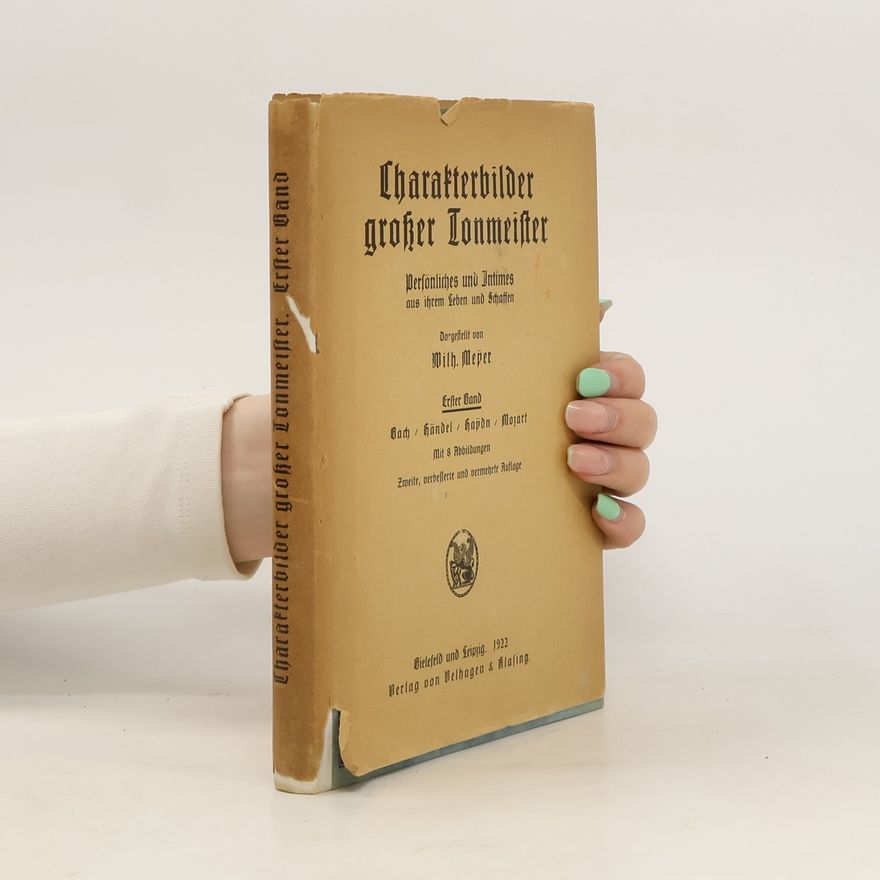 Wilhelm Meyer Charakterbilder grosser Tonmeister