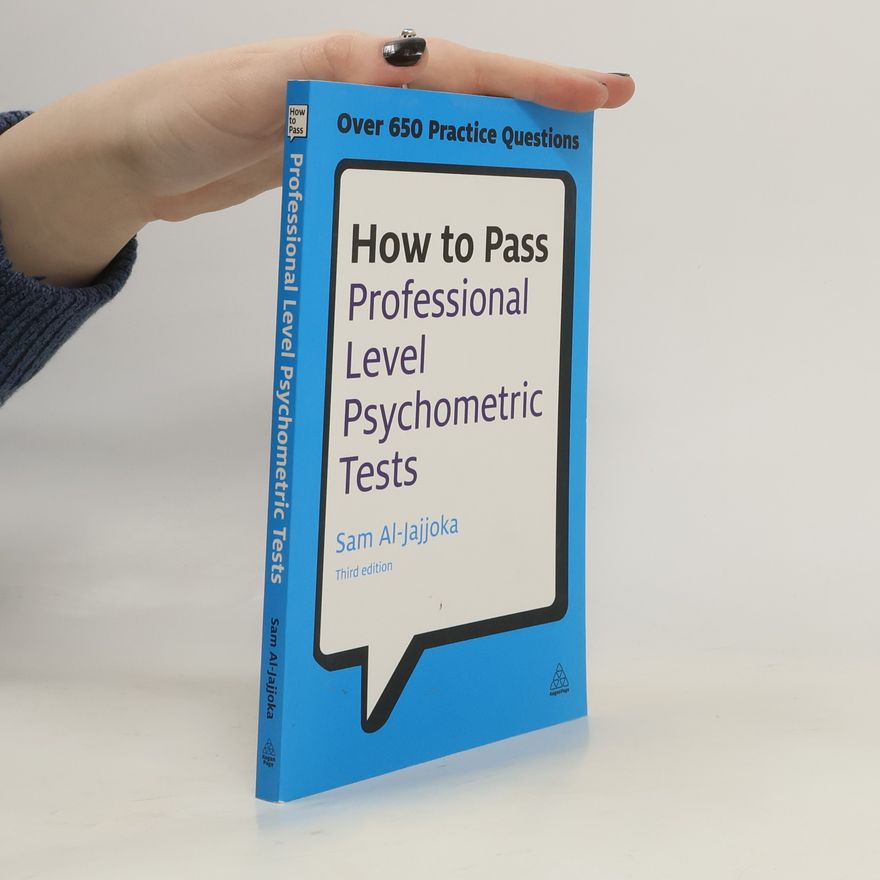 Sam Al Jajjoka How to Pass Professional Level Psychometric Tests