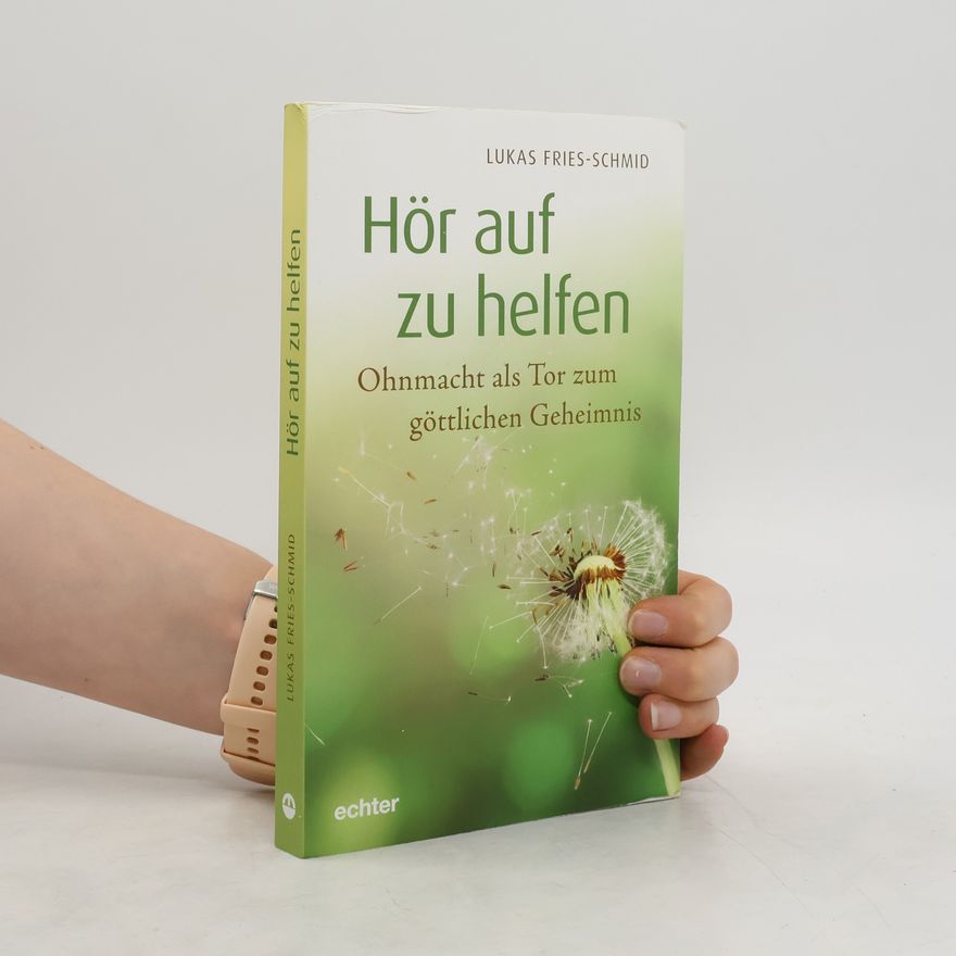Lukas Fries-Schmid Hör auf zu helfen