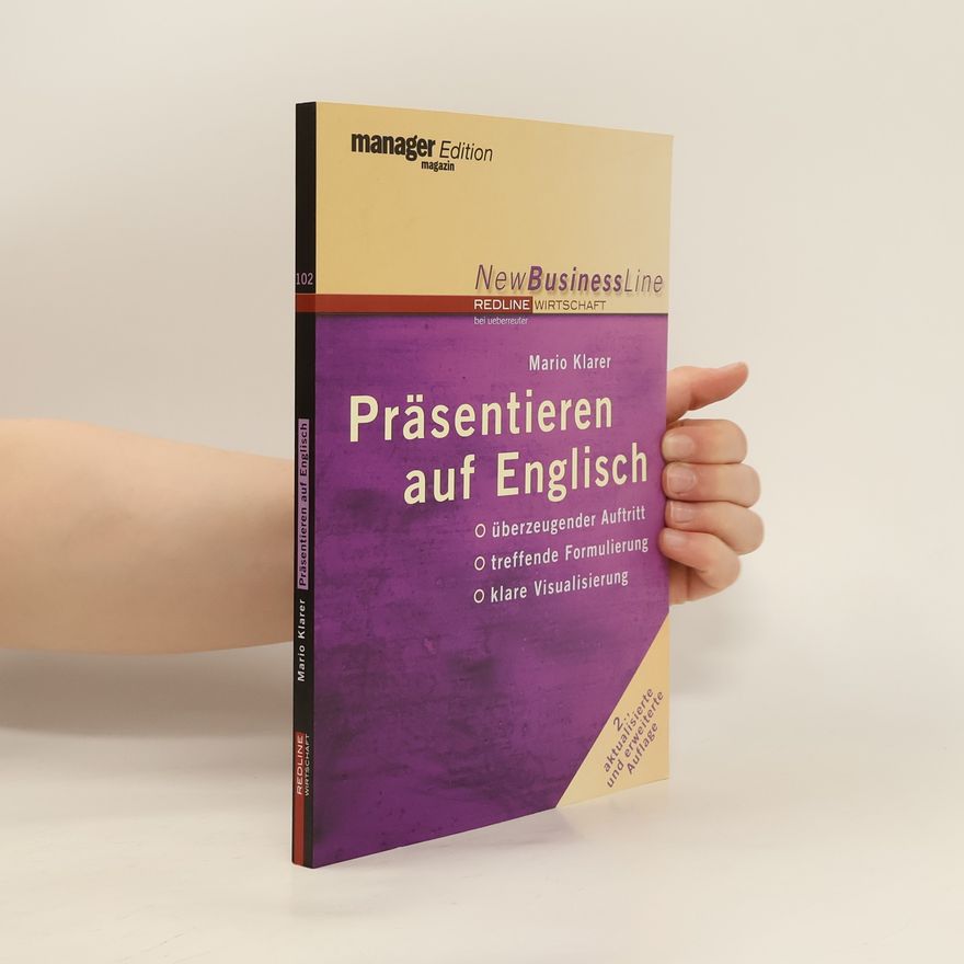 Mario Klarer Präsentieren auf Englisch