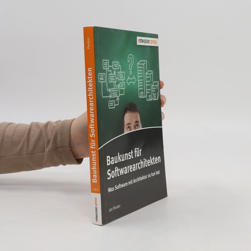 Jan Peuker Baukunst für Softwarearchitektur