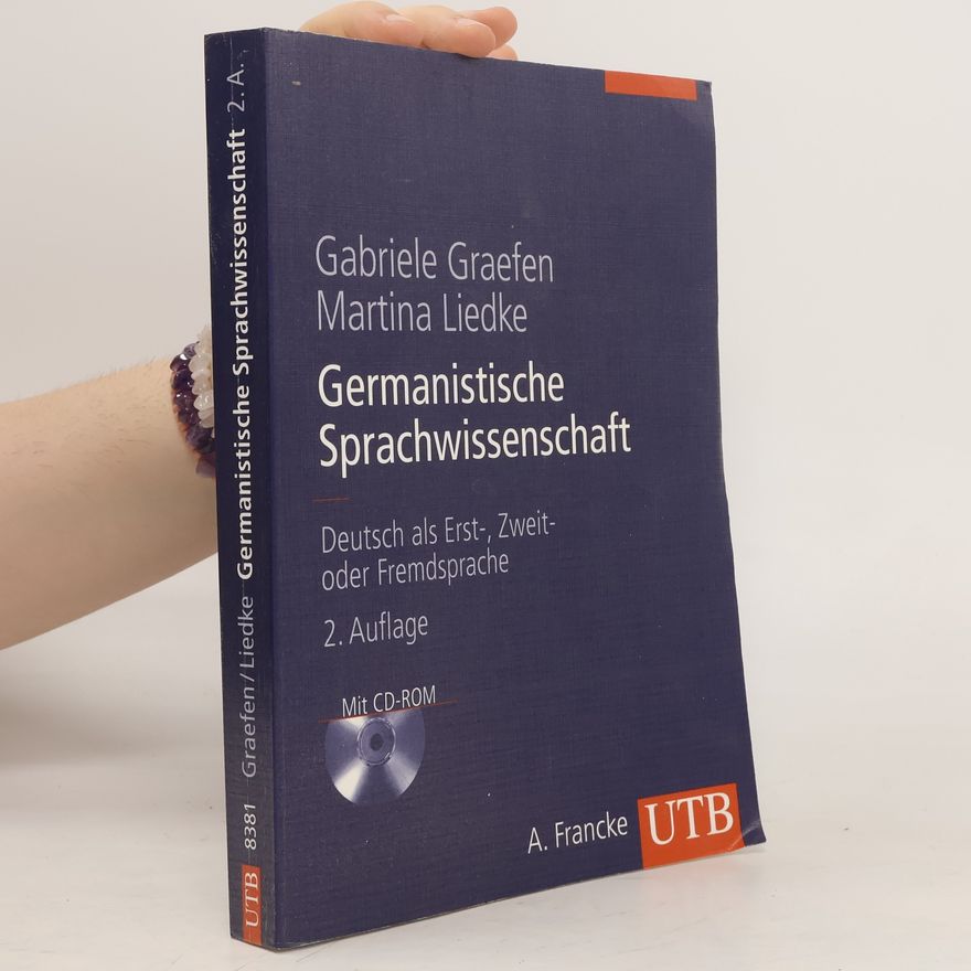 Gabriele Graefen Germanistische Sprachwissenschaft