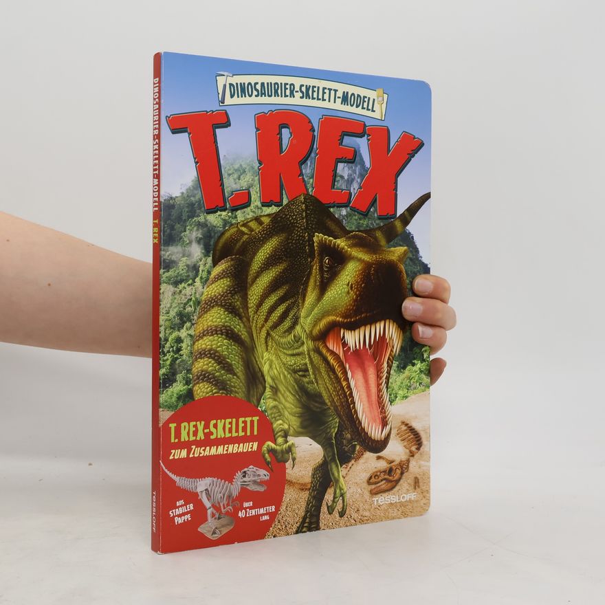 Claire Bampton Dinosaurier Skelett-Modell. T.Rex