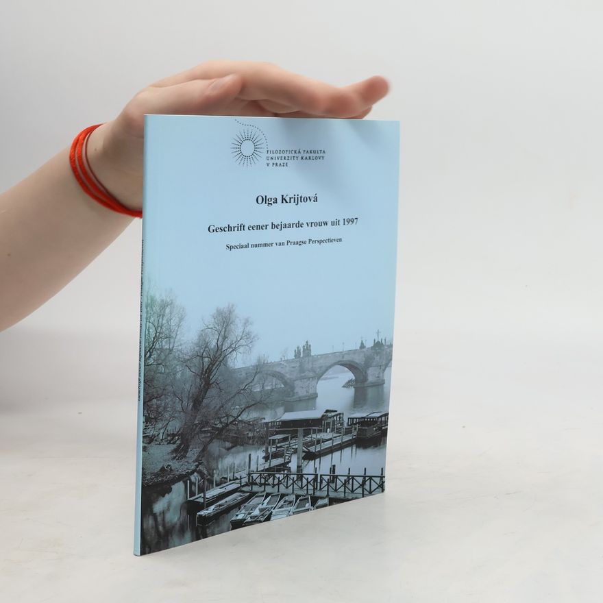 Ellen Jacoba Krol Geschrift eener bejaarde vrouw uit 1997