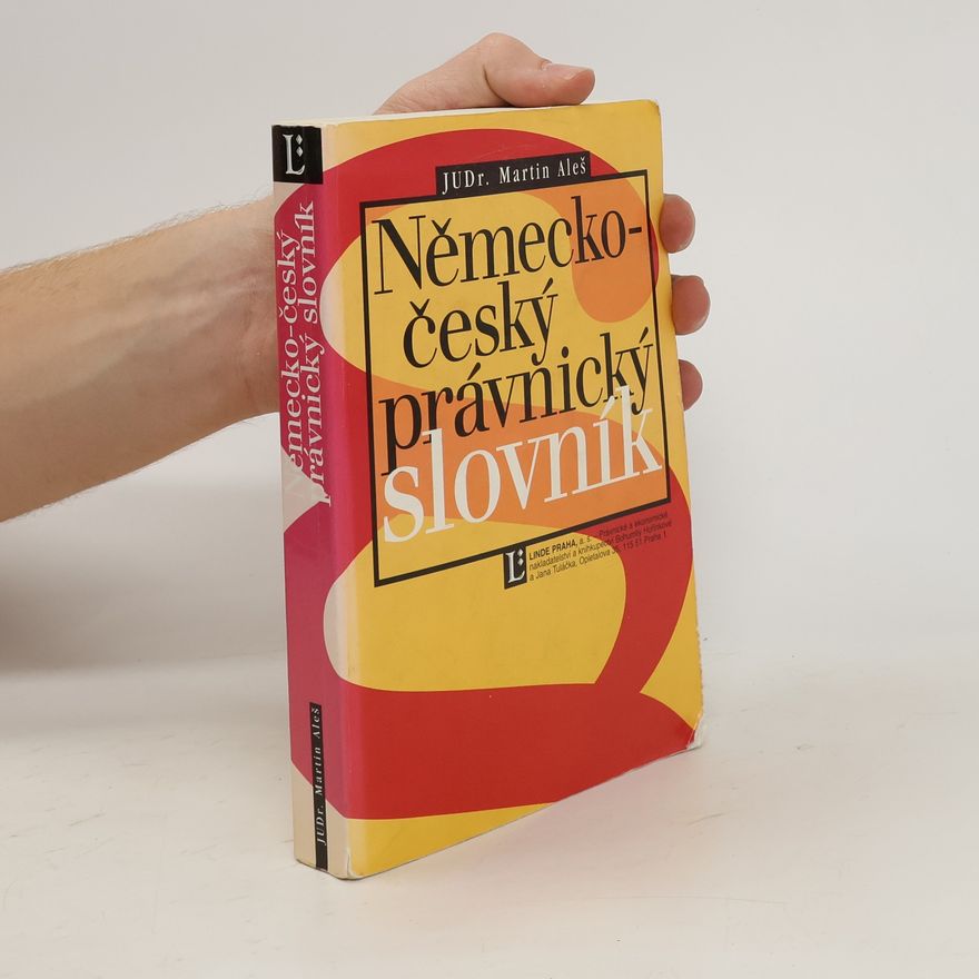 JUDr.Martin Aleš Německo - český právnický slovník