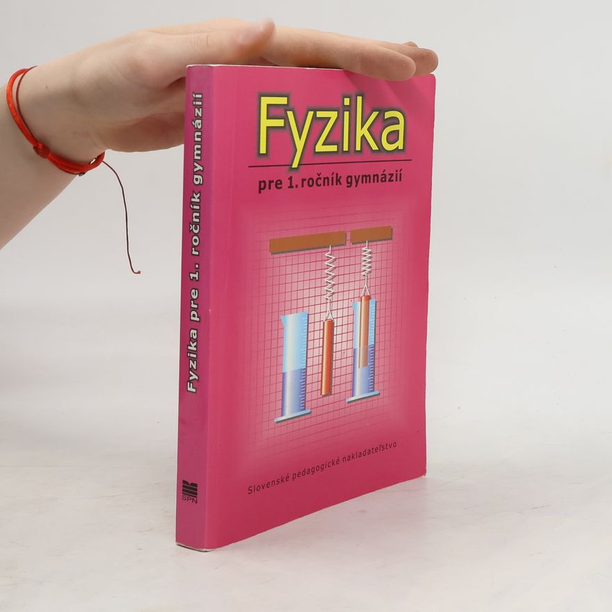 Ivan Šabo Fyzika pre 1. ročník gymnázií