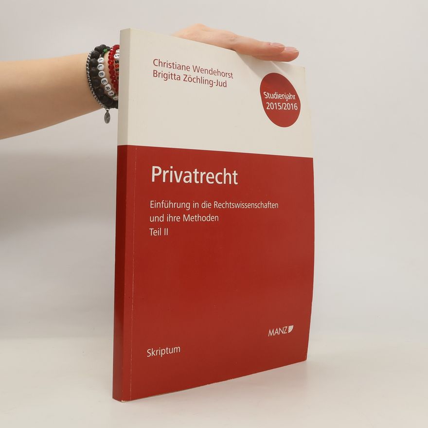 Autorenkollektiv Privatrecht. Teil II.