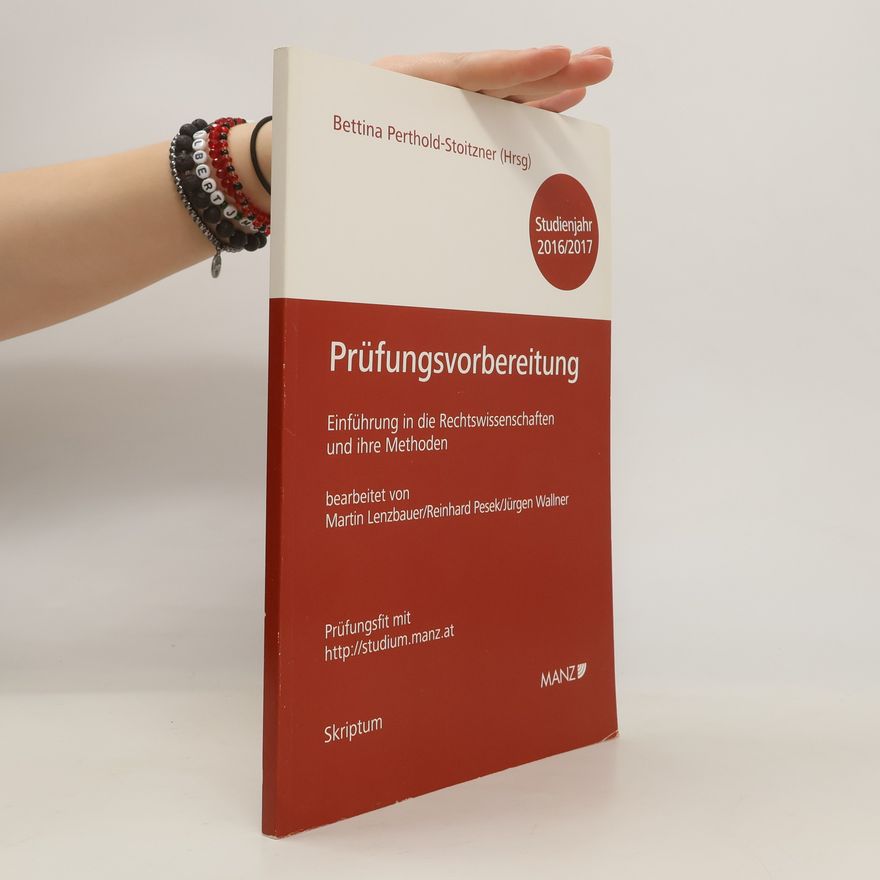 Bettina Perthold-Stoitzner Prüfungsvorbereitung Studienjahr 2016/2017