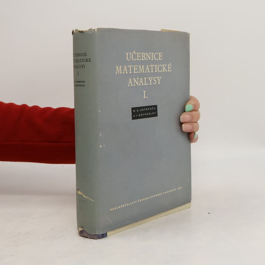 S. I. Novoselov Učebnice matematické analysy I.