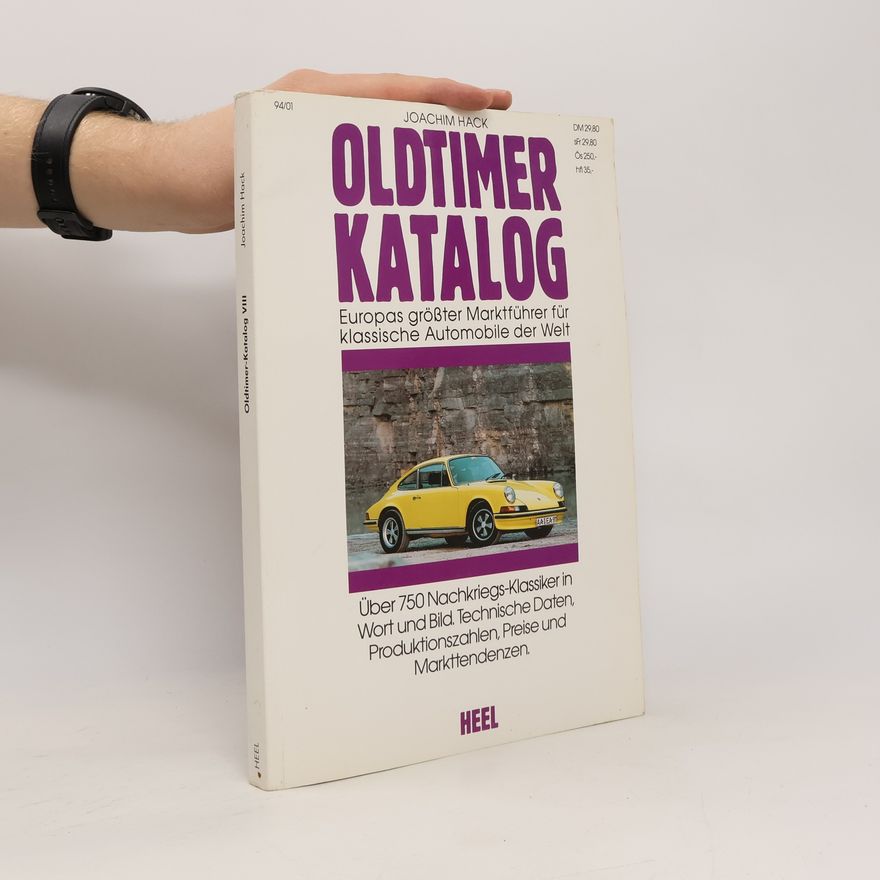Joachim Hack Oldtimer Katalor VIII