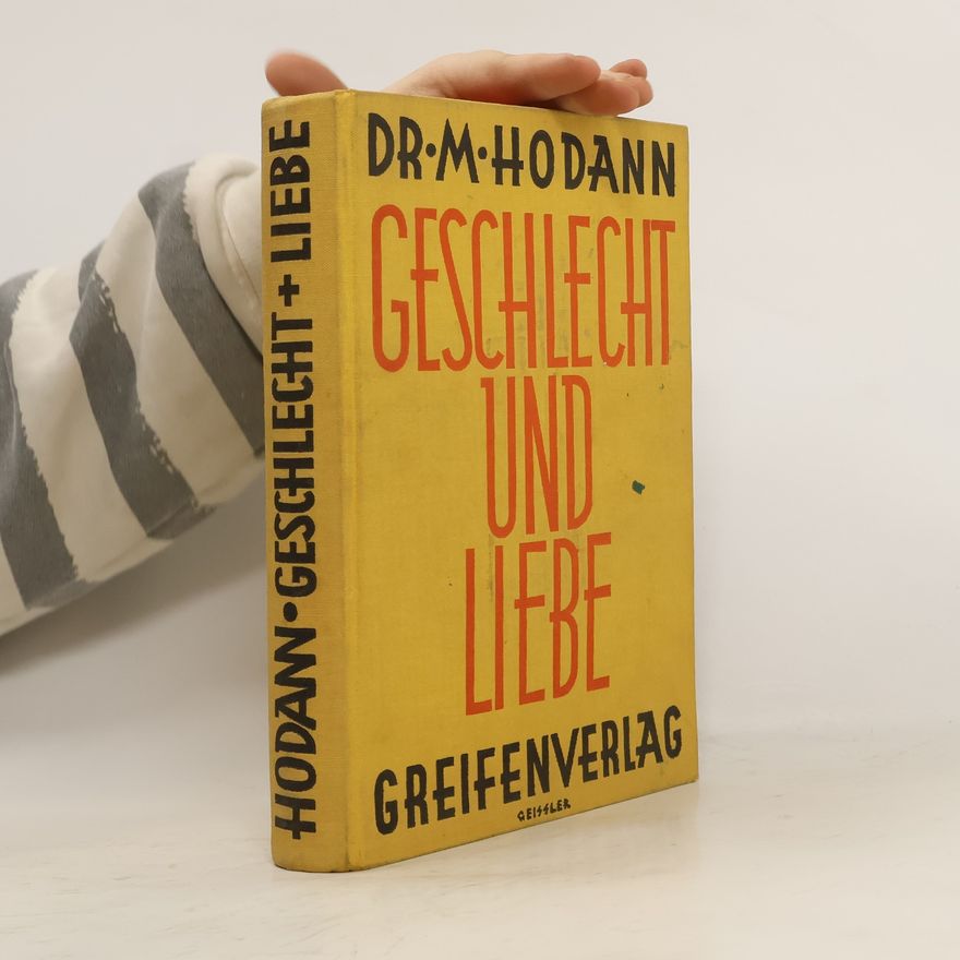 Max Hodann Geschlecht und Liebe