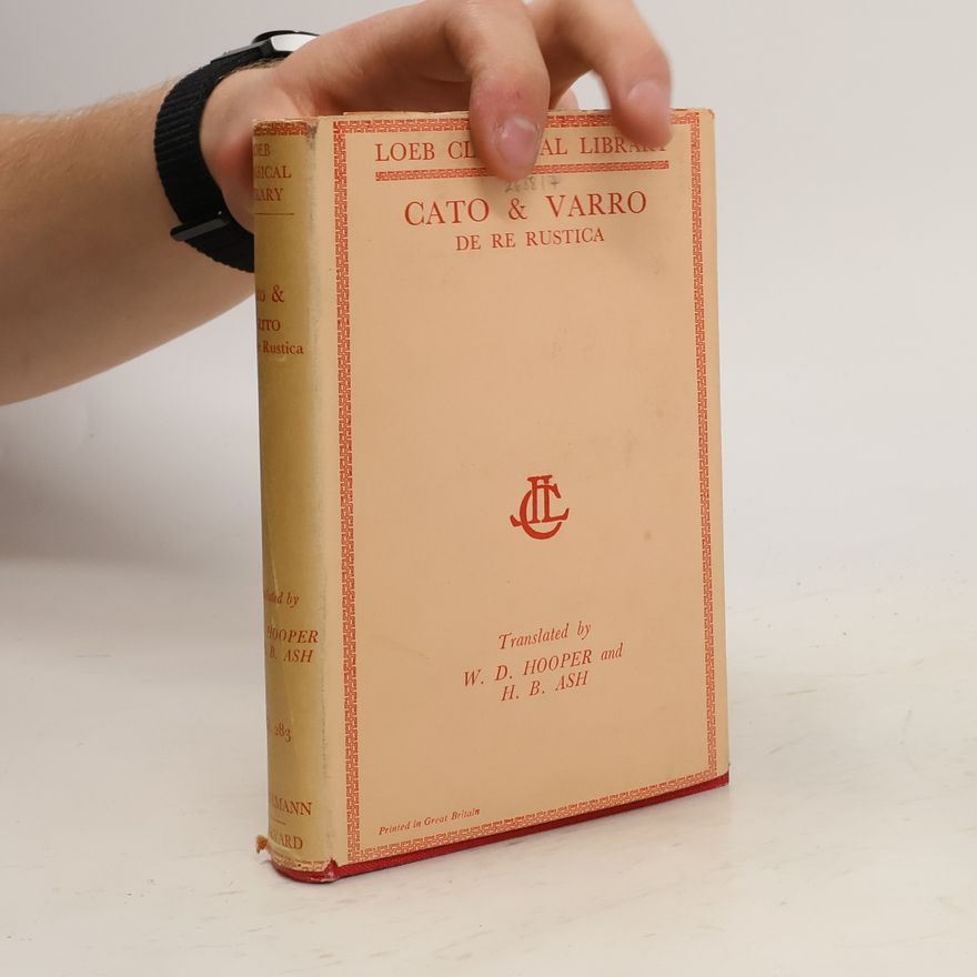Marcus Porcius Cato Cato & Varro De Re Rustica
