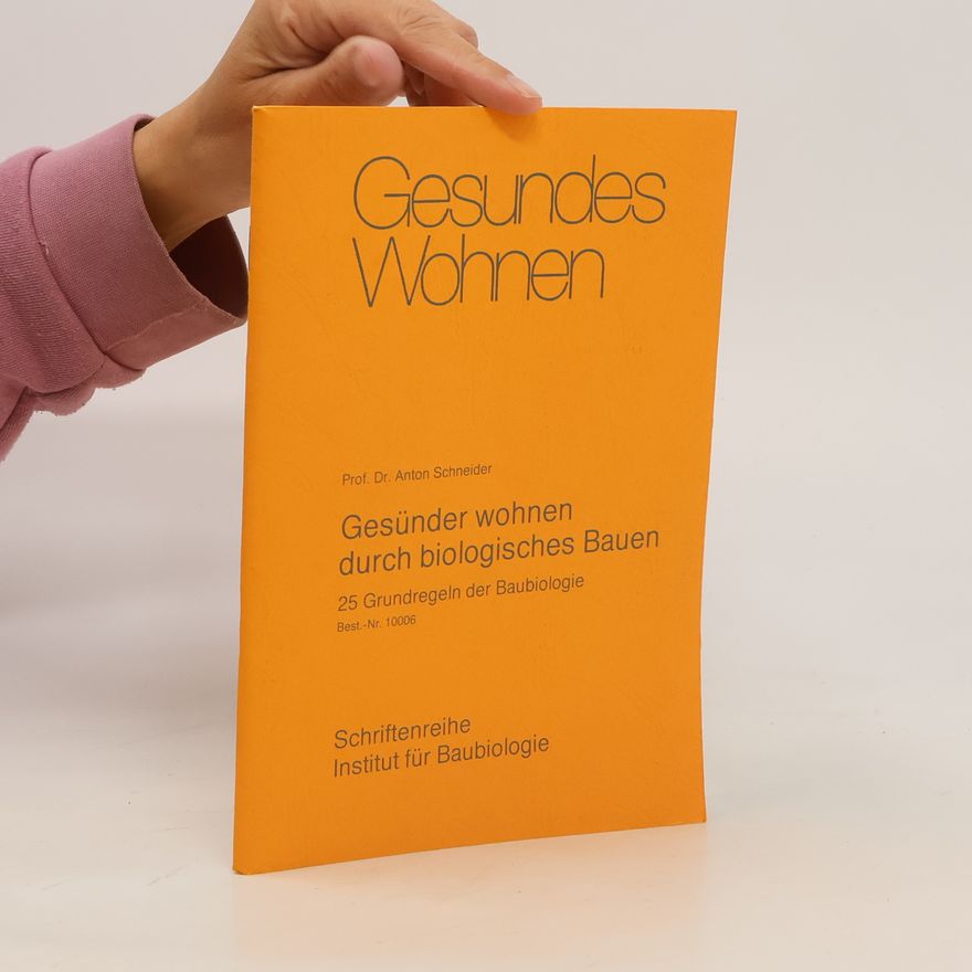 Reinhold Haider Gesundes Wohnen