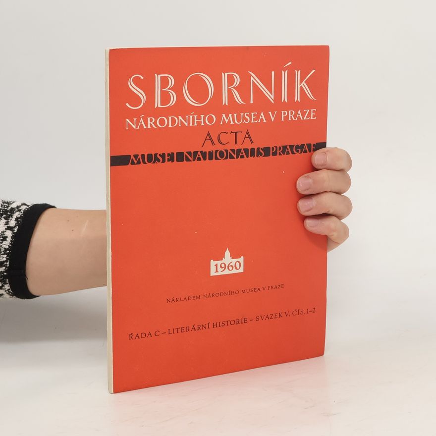 Kolektív autorov Sborník Národního musea v Praze