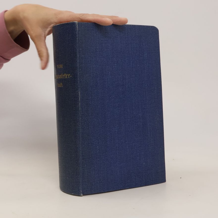 Friedrich Erdmann Petri Handbuch der Fremdwörter