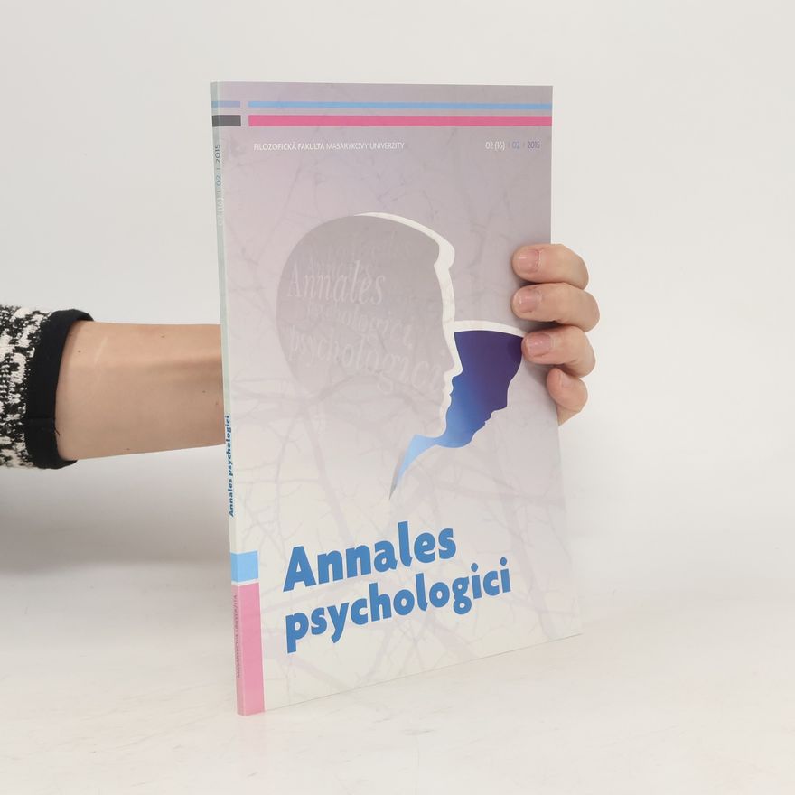 Kolektív autorov Annales psychologici 02/2015