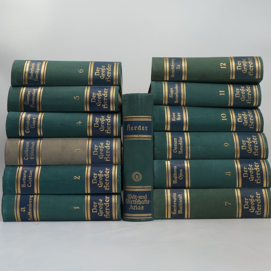 Johann Gottfried Herder Der große Herder 1-12