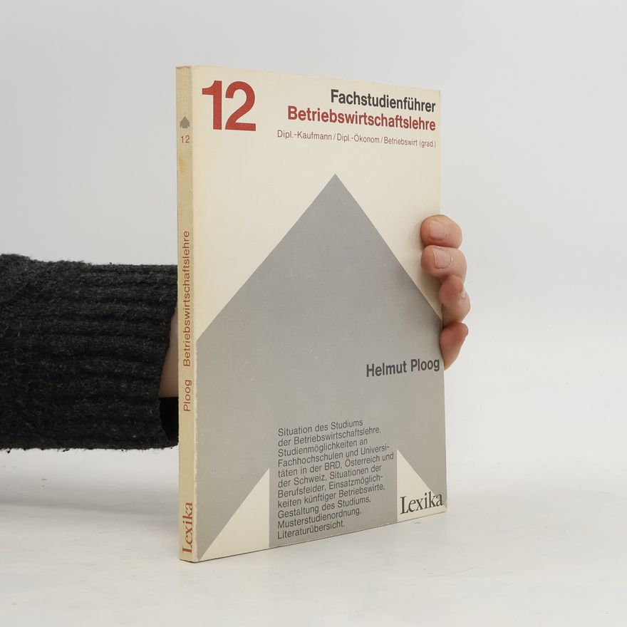 Helmut Ploog Fachstudienführer