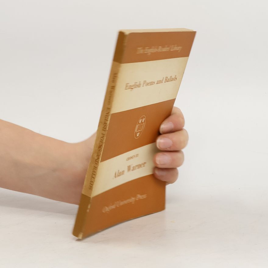 Kolektiv autorů English Poems and Ballads