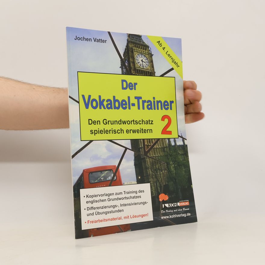 Jochen Vatter Der Vokabel-Trainer. Bd.2