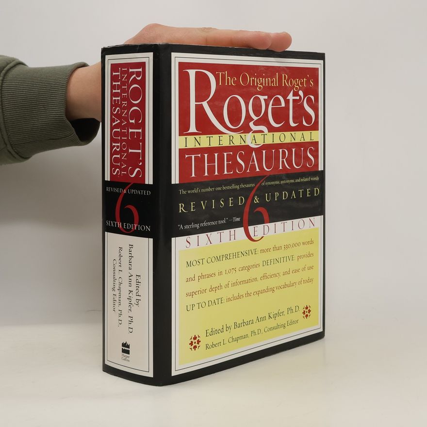Robert L. Chapman Roget's International Thesaurus, 6e, Thumb Indexed