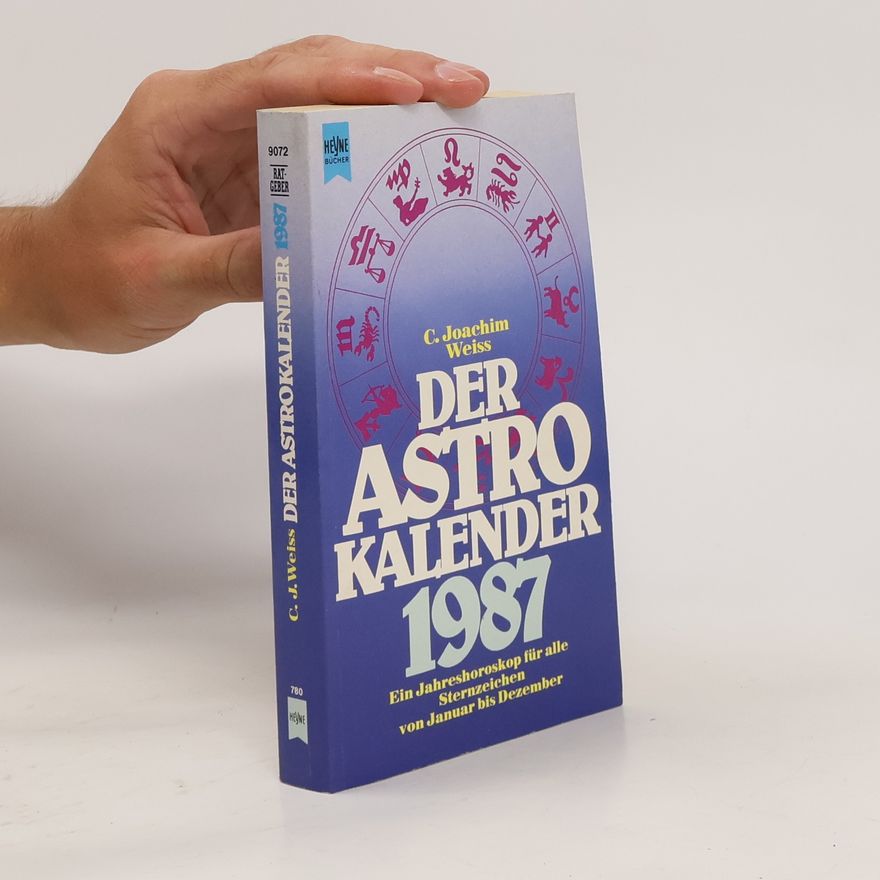 C. Joachim Weiss Astrokalender 1987