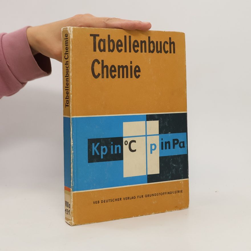Kolektív autorov Tabellenbuch Chemie