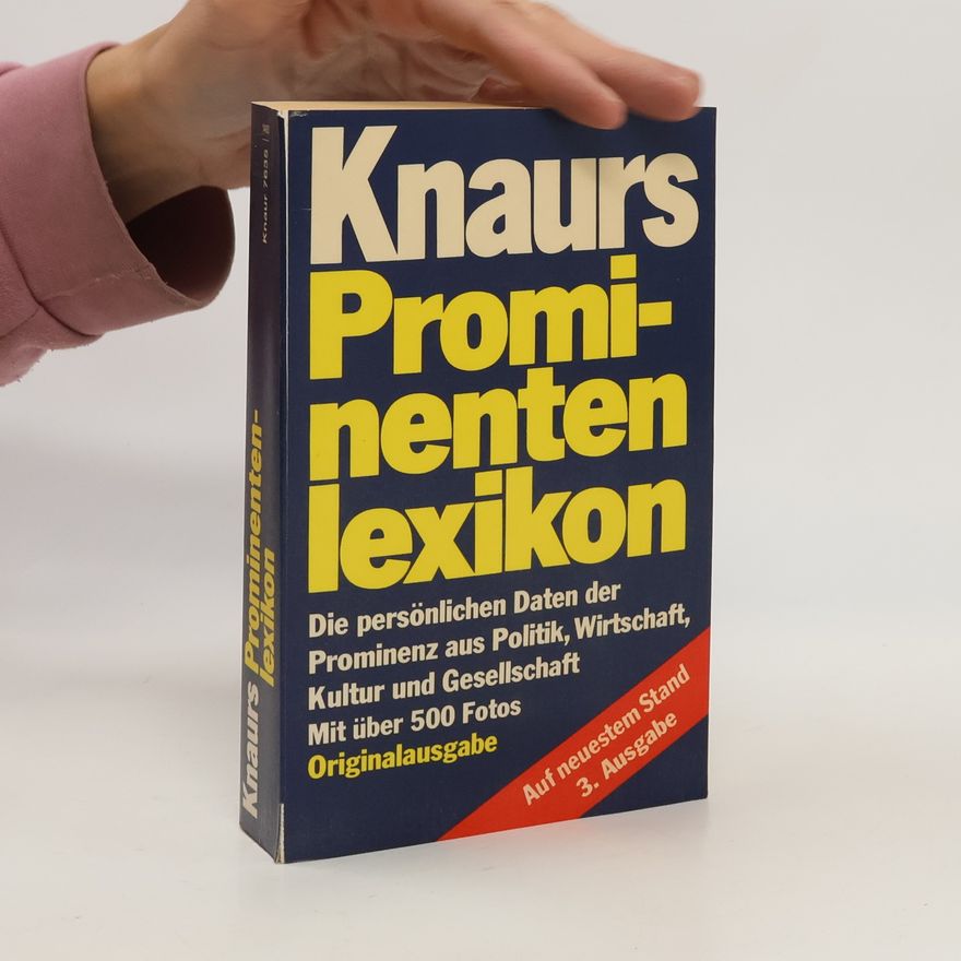Kolektiv autorů Knaurs Prominentenlexikon