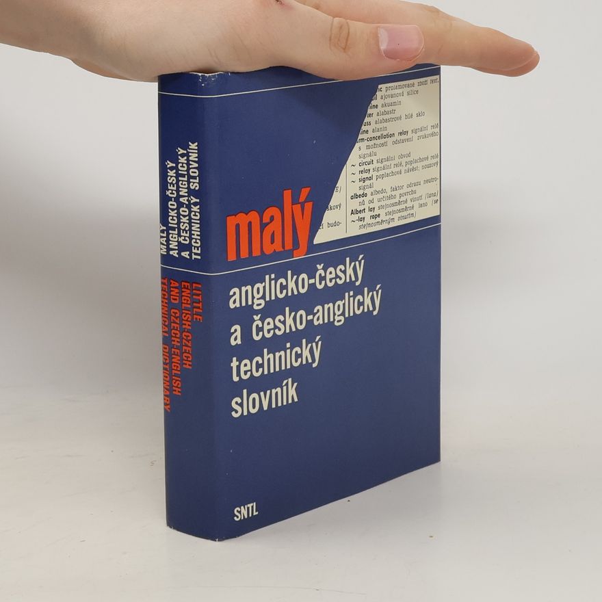 Zdeňka Jouklová Malý anglicko-český a česko-anglický technický slovník