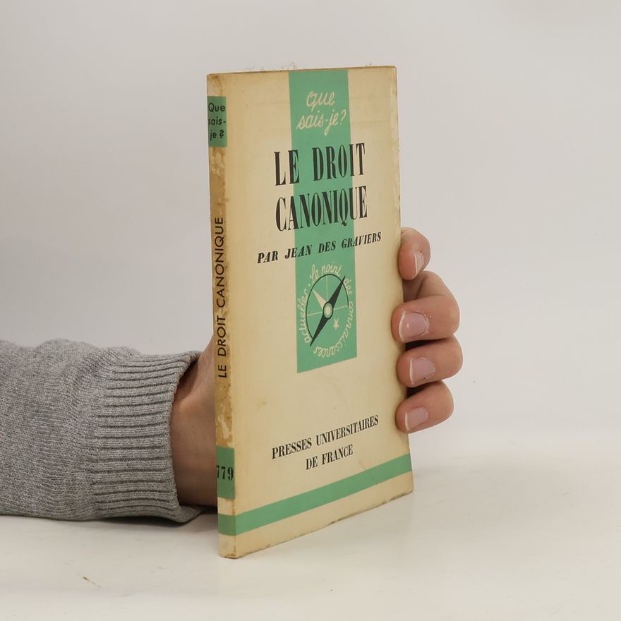 Par Jean des Graviers Le droit canonique