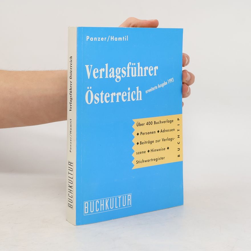 Friedrich Panzer Verlagsführer Österreich