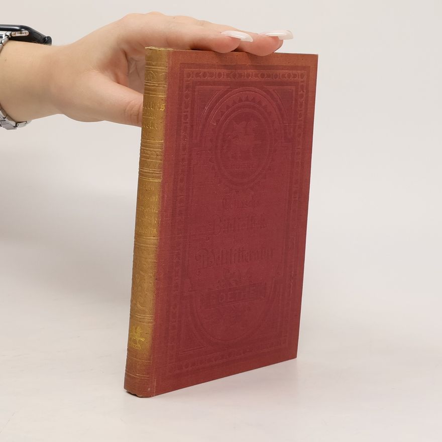 Johann Wolfgang von Goethe Goethes Sämtliche Werke 26
