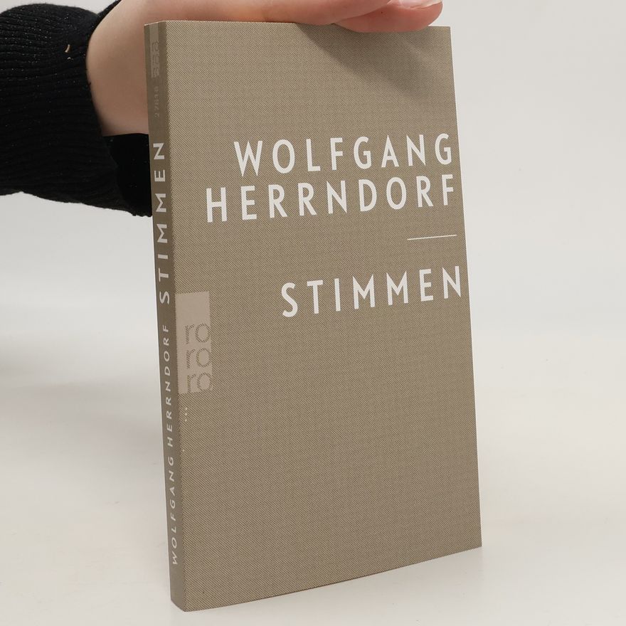 Wolfgang Herrndorf Stimmen