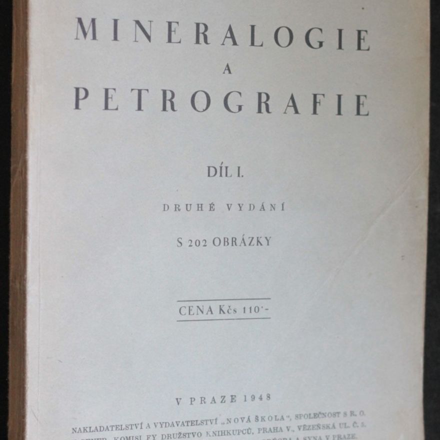 F. Slavík Mineralogie a petrografie