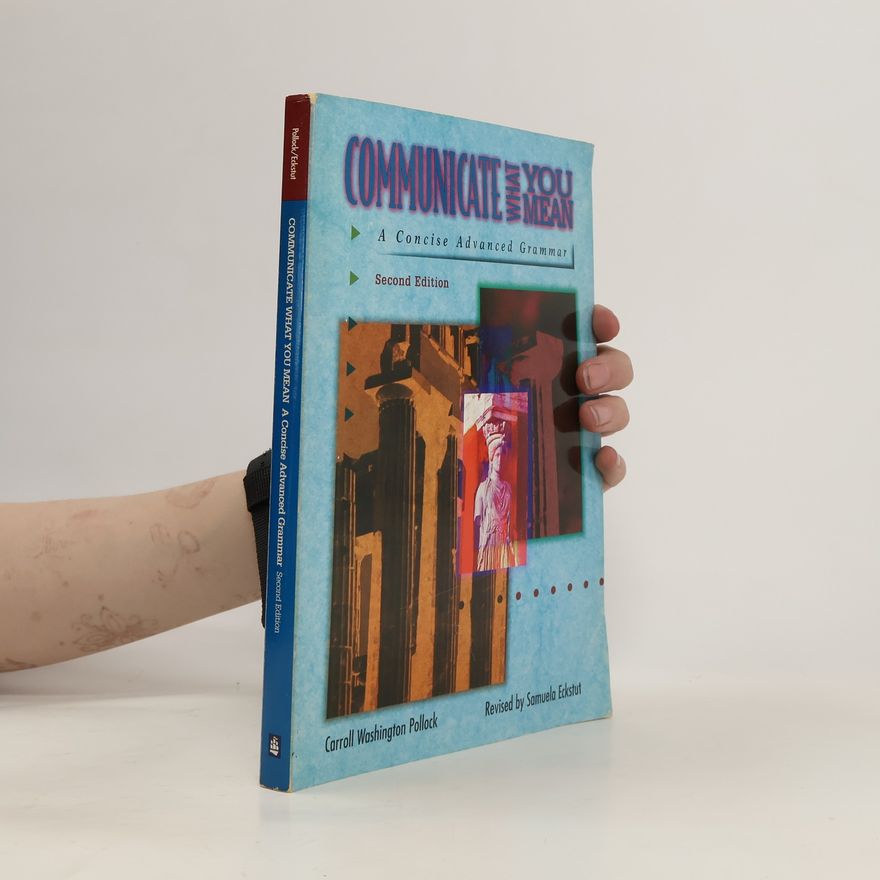 Carroll Washington Pollock Communicate what You Mean