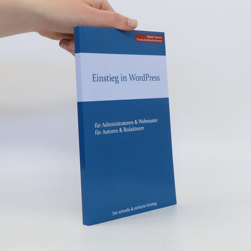 Vladimir Simović Einstieg in WordPress 3. 5