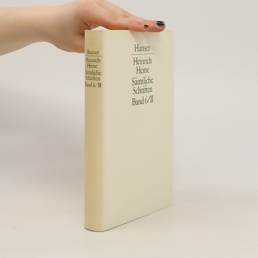 Heinrich Heine Sämtliche Schriften 6/II