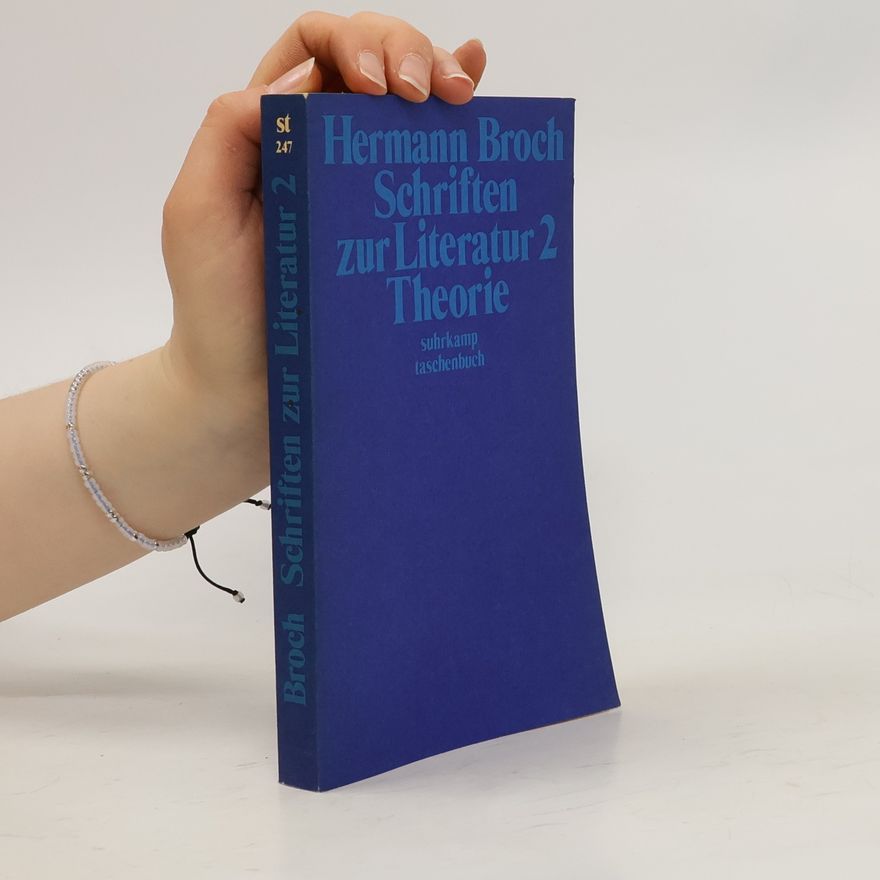 Paul Michael Lützeler Schriften zur Literatur 2. Theorie