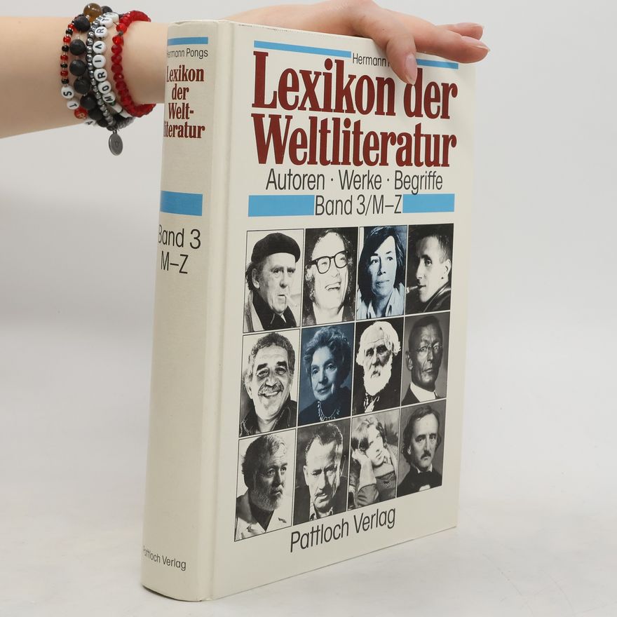 Hermann Pongs Lexikon der Weltliteratur Band 3 M-Z