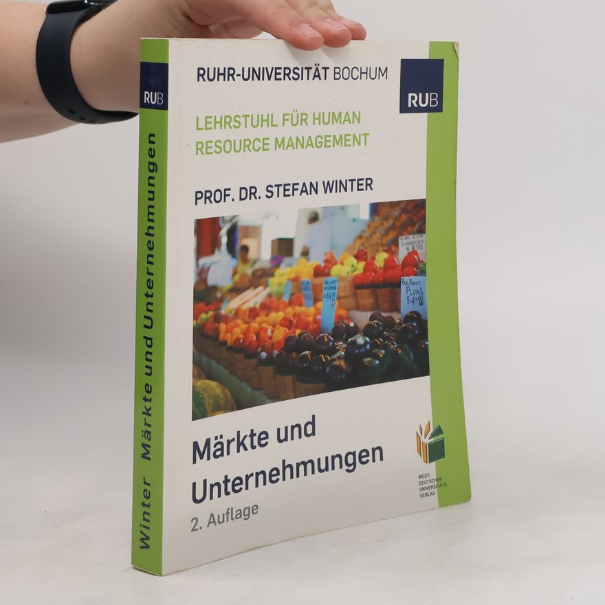 Stefan Winter Märkte und Unternehmen Auflage 2016