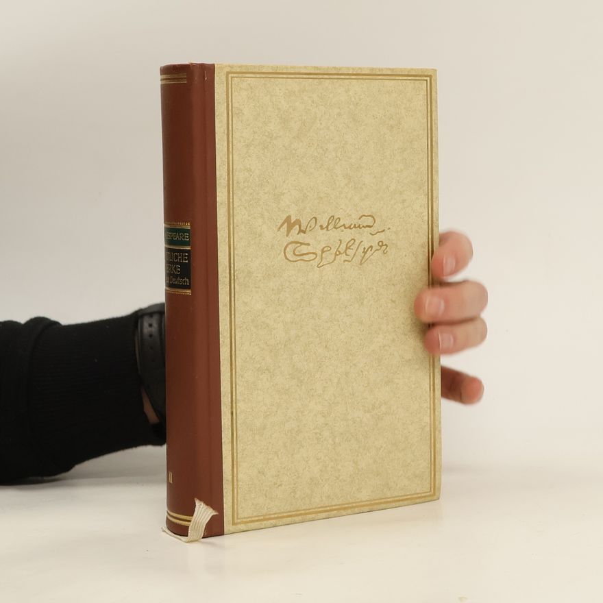William Shakespeare Sämtliche Werke 2. English und Deutsch