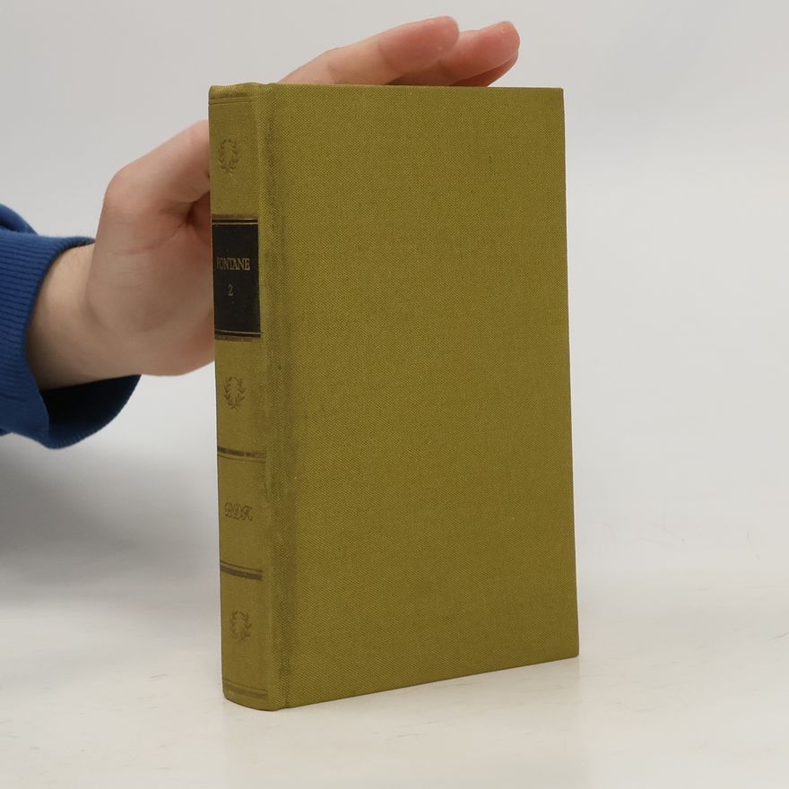 Theodor Fontane Fontanes Werke in Fünf Bänden. Zweiter Band