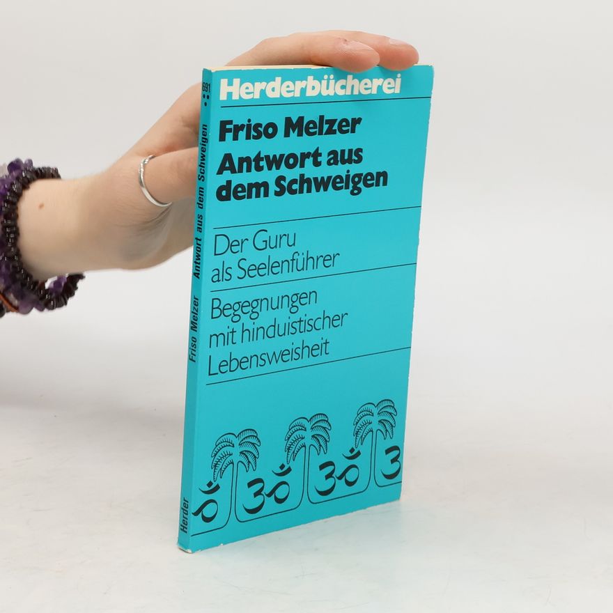 Friso Melzer Antwort aus dem Schweigen